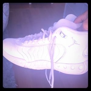 all white jordan 12s